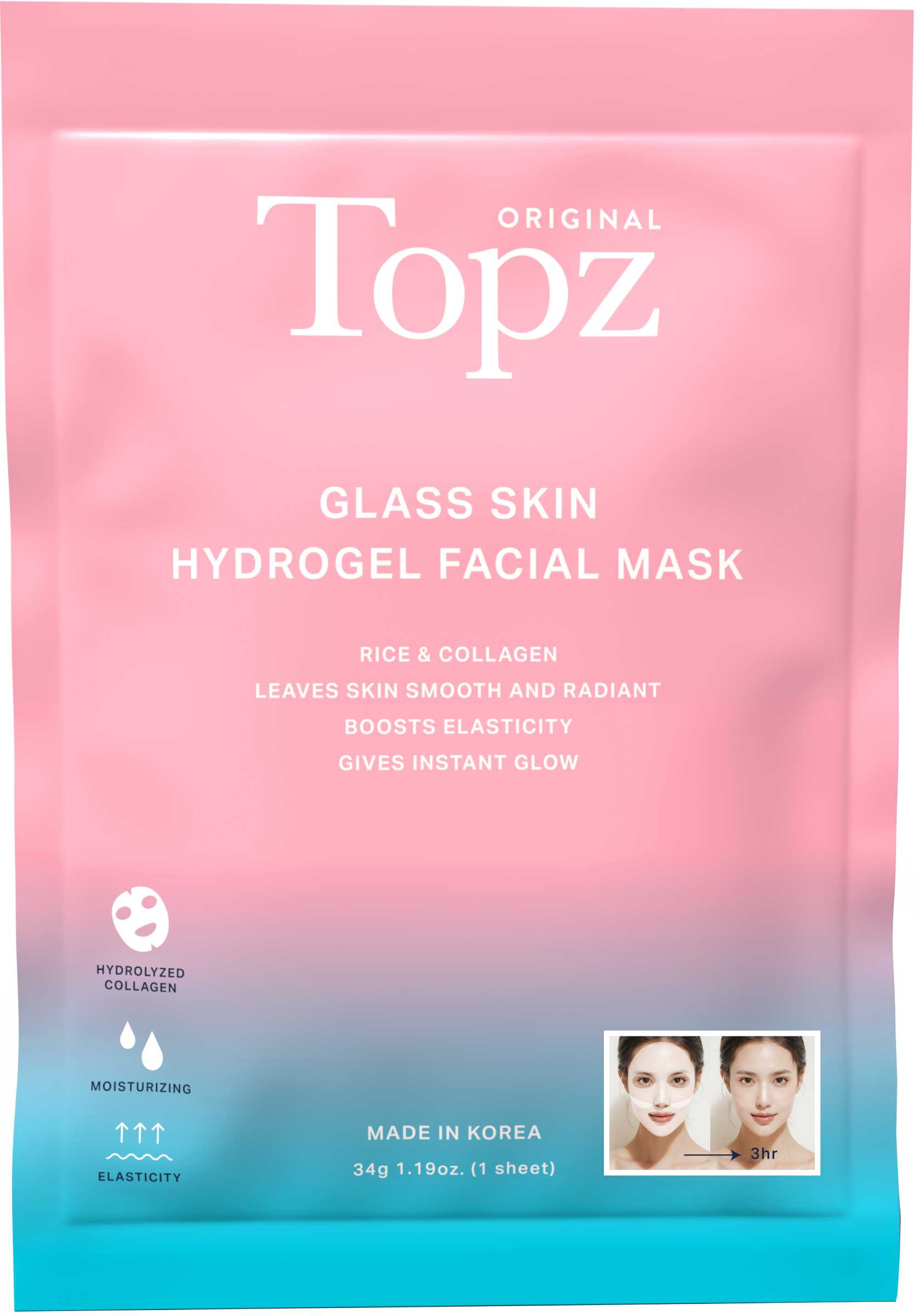 Daily Hydrogel Face Mask 1pcs