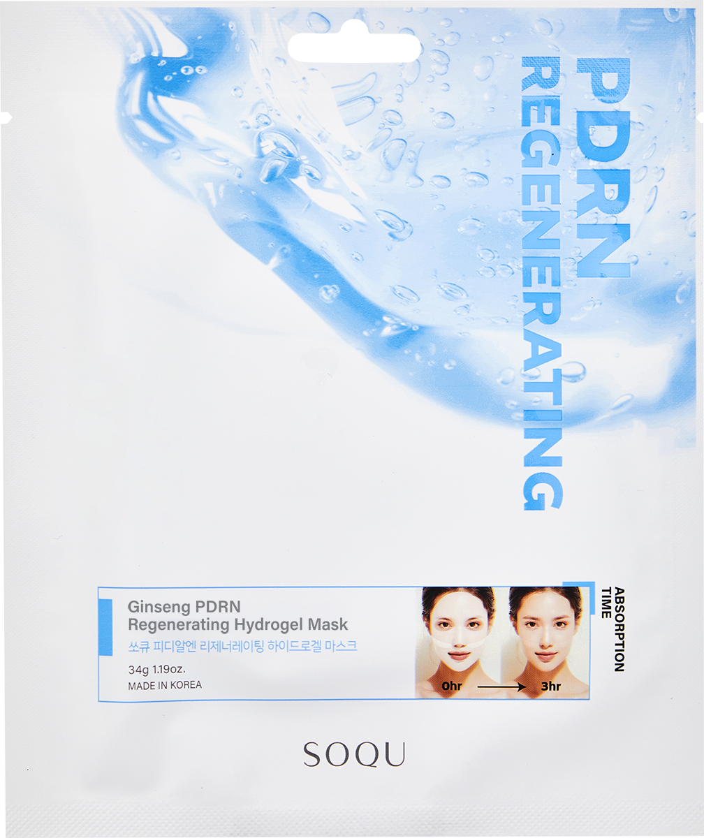 SOQU PDRN Regenerating Hydrogel Mask 1pcs